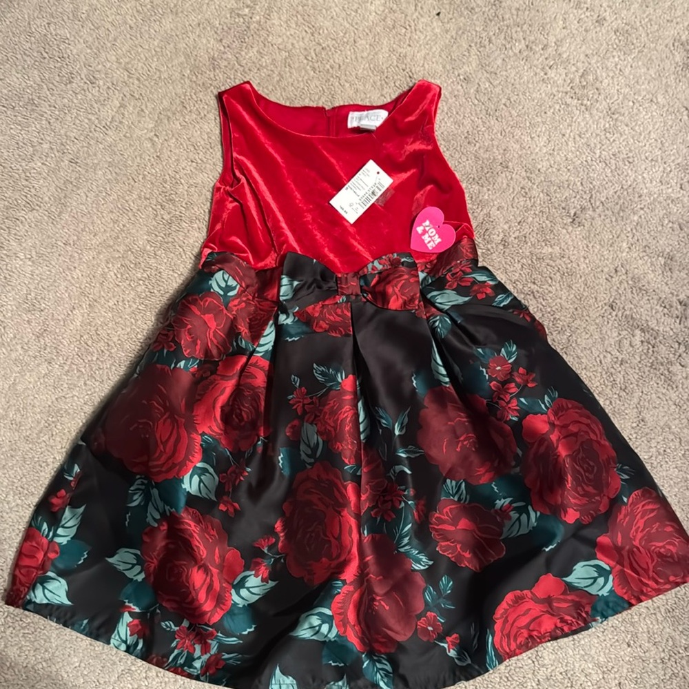 The Children’s Place Christmas Dress Size 5. NWT